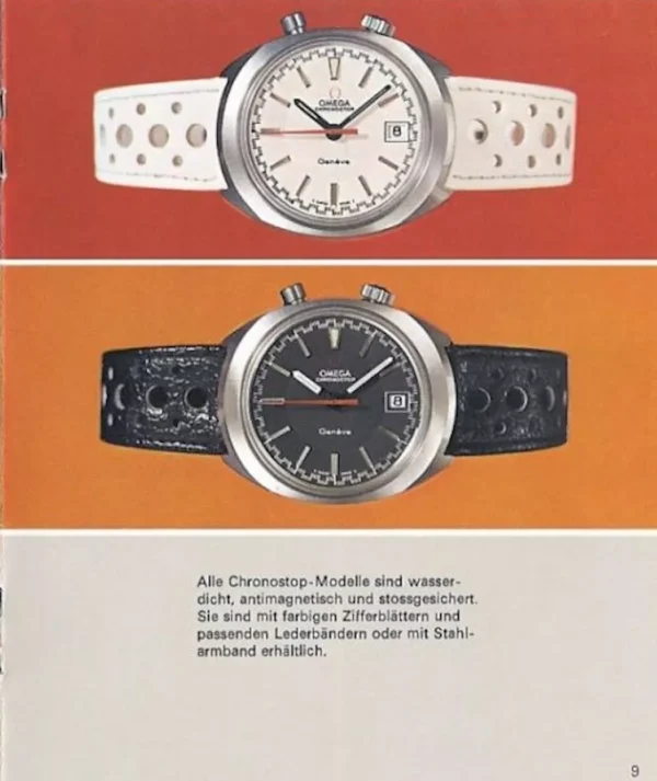 Genuine CorfaM® Watch Strap for Vintage Omega Chronostop References 145 and 147 - Image 14