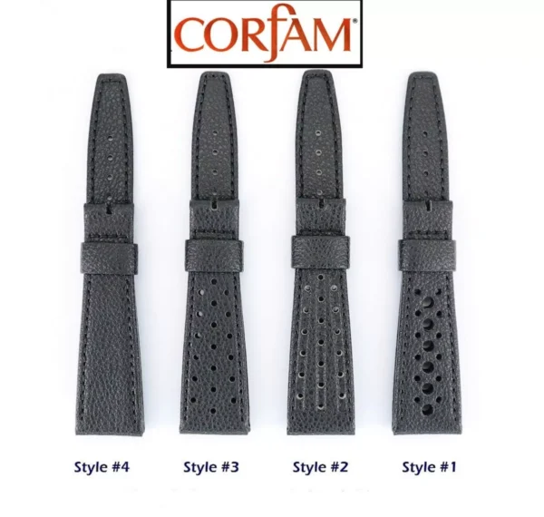 Genuine CorfaM® Watch Straps for Vintage & Reissue Heuer Watches & Chronographs - Image 13